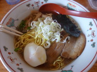 「らーめん（650円）」@味箪笥の写真