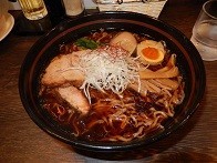 「玄麺＋味玉」@ラーメン処 玄庵の写真