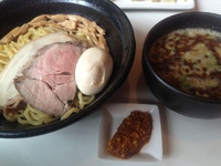 「濃厚黒つけそば 800円」@はりけんラーメンの写真