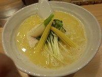 「鶏白湯SOBA（780円）」@銀座 篝の写真