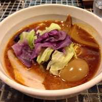 「海老リッチらーめん 750円」@らーめん 五ノ神製作所の写真