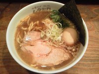 「ワハハ煮干そば（味玉サービスCP）￥700円」@中華そば ムタヒロの写真