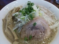 「【限定】背脂醤油ラーメン  ７００円」@麺 一直の写真
