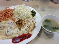 「オムドライ700円」@むさしやの写真