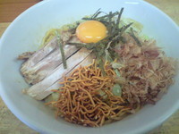 「油そば大（780円）」@油そば専門店 noodle SPUNKYの写真