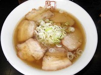 「喜多方ラーメン（焼豚1枚増量）　580円」@喜多方ラーメン 坂内 浅草店の写真
