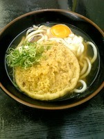 「スタミナうどん360円」@都そば 鶴橋店の写真