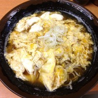 「玉子とじ（￥420）」@そば田 新橋店の写真