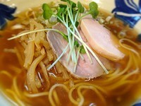 「軍鶏ラーメン」@つけ麺 たけもとの写真