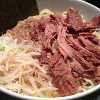 「脂そば」@背脂醤油 のあの写真