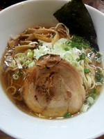 「あご煮干そば+大盛」@麺や 虎ノ道の写真