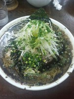 「ねぎちゃーしゅう麺大盛り(細麺マー油多め)1080円」@なんつッ亭 秦野本店の写真