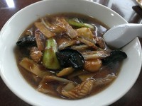 「広東麺\750」@晴々飯店の写真