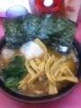 「ラーメン中盛（油多目・メンマ増し）」@王道家の写真