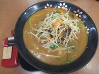 「ミソラーメン504円＆餃子210円(クーポンで無料)」@餃子の王将 河原町三条店の写真