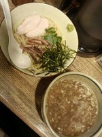 「淡麗烏賊煮干し塩つけ麺（並）」@新橋 纏の写真