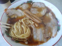 「チャーシューメン（380円）」@中華そば すずきの写真