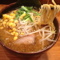 「味噌ラーメン」@らぁ麺屋 つなぎの写真