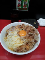 「まぜそば」@びんびん豚の写真