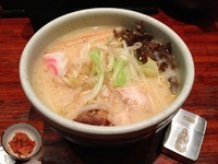 「野菜らーめん + キムチ」@らーめん 山頭火 新宿ミロード店の写真