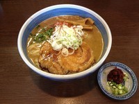 「濃厚海老辛し味噌中華そば」@中華そば・つけそば 浜屋の写真