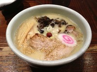 「塩ラーメン（大盛り）」@らーめん 山頭火 新宿南口店の写真