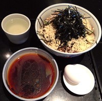 「冷たい肉そば（￥850）」@そば処 港屋MINATOYAの写真