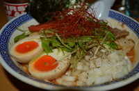 「まぜラーメン中盛り　850円」@常勝軒 本庄店の写真
