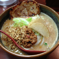 「北海道味噌 野菜ラーメン 炙りチャーシュー1枚」@味噌屋庄助 仁戸名店の写真