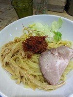 「スパイシーカレーつけそば+チーズ100円」@NOODLE STOCK 鶴おかの写真