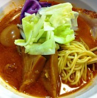 「味玉海老リッチらーめん」@らーめん 五ノ神製作所の写真