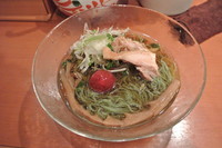 「（わぽ会）冷やしモロヘイヤそば」@饗 くろ㐂の写真