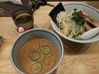 「冷やし胡麻ダレつけ麺」@蕾 煮干 分家の写真