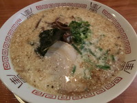 「塩豚骨ラーメン（500円）＋替玉×2（50円×2）」@哲麺 縁 大森店の写真