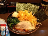 「地獄らーめん + ごはん + アレ(味玉)」@地獄のらーめん 炎天夏の写真