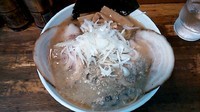 「牡蠣エスプレッソ白悪魔」@宗家一条流がんこラーメン 池袋店の写真