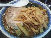 「メンマらーめん（900円）」@中華そば べんてんの写真