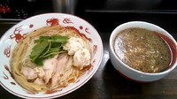「冷やし醤油鶏素麺」@麺屋庄太 津久井浜店の写真