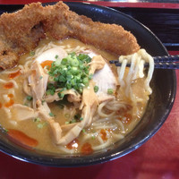 「冷やしバラカツ伽辣麺」@高円寺らー麺しんやの写真