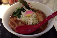 「Sioしょうゆらーめん(L)＋ごはん(S)800＋100円」@RA-MEN 3SOの写真