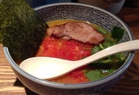 「シオトマトらーめん(800円)」@麺部 しば盛の写真