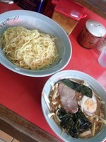 「ネギつけ麺（中・ネギ倍）」@ラーメンショップ 秋津店の写真