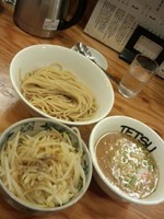 「野菜つけ麺（夜の部・並）」@つけめん TETSU 所沢店の写真