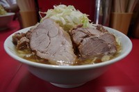 「ラーメン(ニンニク)700円」@ラーメン二郎 上野毛店の写真