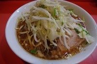 「少なめラーメン(ニンニク)700円」@ラーメン二郎 仙川店の写真