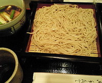 「手打十割鴨南セイロ　１２００円」@ヴィノフルートの写真