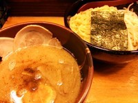 「濃厚味噌つけ麺810円（中太麺ver）」@竹屋 新秋津店の写真