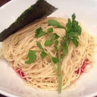 「担々つけ麺+大盛り+チャーシュー丼」@創作麺工房 鳴龍の写真
