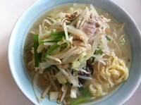 「タンメン（極太麺）」@中華 めん吉の写真