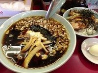 「ラーメンセット」@ラーメンつち家の写真